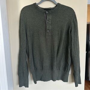 Men's Dark Green Banana Republic Sweater